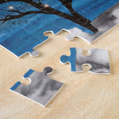 Puzzle Couleur d'eau du phare rouge (Côté)