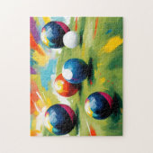Puzzle Couleur Des Boules De Pelouse, (Vertical)