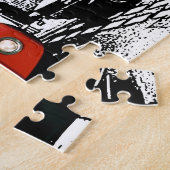 Puzzle Couleur du carrefour des bus de Londres (Côté)