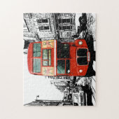 Puzzle Couleur du carrefour des bus de Londres (Vertical)