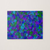 Puzzle Couleur du peacock (Horizontal)