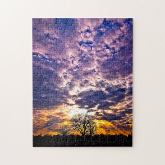 Puzzle Couleur du spectre des couchers de soleil - 11x14  (Vertical)
