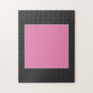 Puzzle Couleur rose uni couleur personnalisée Jeter oreil