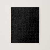 Puzzle Couleur simple noire solide (Vertical)