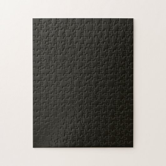 Puzzle Couleur solide au chocolat noir (Vertical)