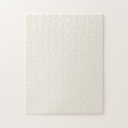 Puzzle Couleur solide blanche et crémeuse (Vertical)