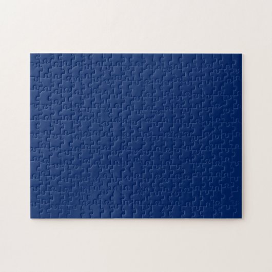 Puzzle Couleur solide bleue royale (Horizontal)
