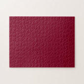 Puzzle Couleur solide bordeaux (Horizontal)