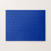Puzzle Couleur solide de cobalt électrique | Classic Eleg (Horizontal)