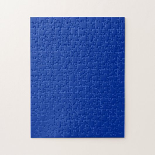 Puzzle Couleur solide de cobalt électrique | Classic Eleg (Vertical)