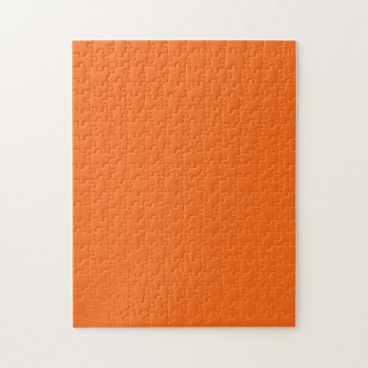 Puzzle Couleur solide de tigre orange (Vertical)