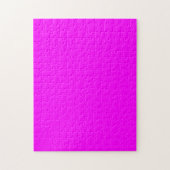 Puzzle Couleur solide Fuchsia | Classic Elegant (Vertical)