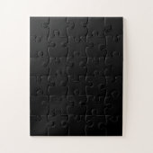 Puzzle Couleur solide noire (Vertical)