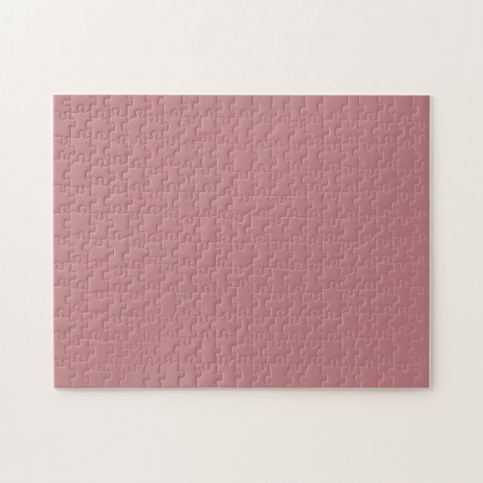 Puzzle Couleur solide Rose poussiéreux (Horizontal)