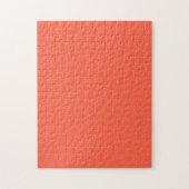 Puzzle Couleur solide rouge de tomate (Vertical)