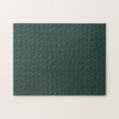 Puzzle Couleur solide vert chasseur (Horizontal)