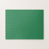 Puzzle Couleur solide vert mer (Horizontal)