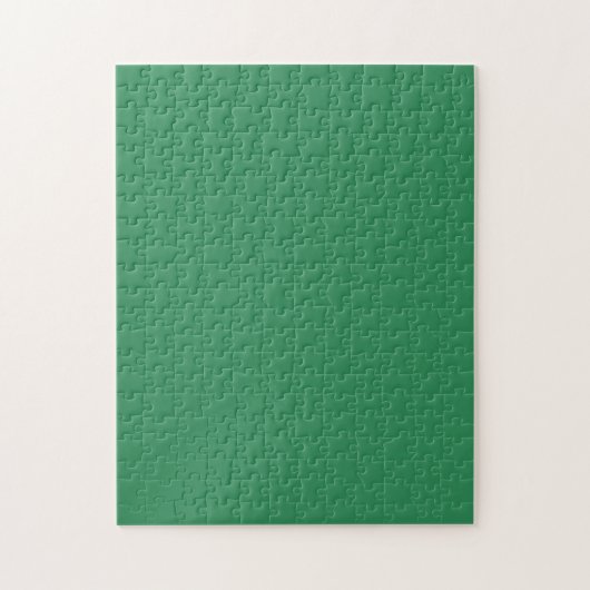 Puzzle Couleur solide vert mer (Vertical)