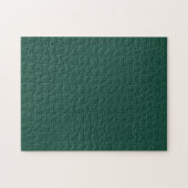Puzzle Couleur solide verte Brunswick (Horizontal)