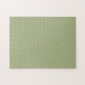 Puzzle Couleur solide verte de couleur de sable (Horizontal)