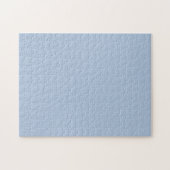 Puzzle Couleur uni bleu clair en acier (Horizontal)