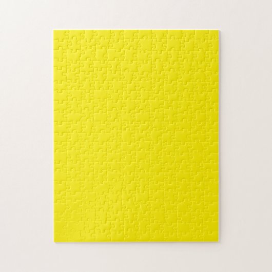 Puzzle Couleur uni jaune canari (Vertical)