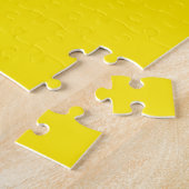 Puzzle Couleur uni jaune canari (Côté)