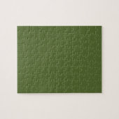 Puzzle couleur vert foncé (Horizontal)