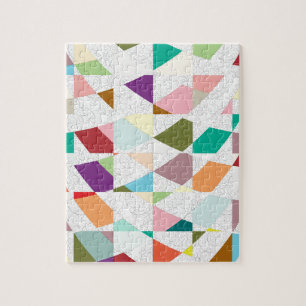 Puzzle Couleurs Abstraites Damask