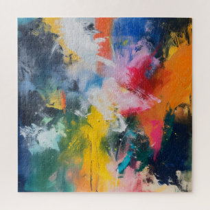 Puzzle Couleurs arc-en-ciel Art Abstrait