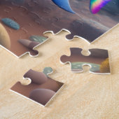 Puzzle Couleurs arc-en-ciel Cute Big Shark (Côté)