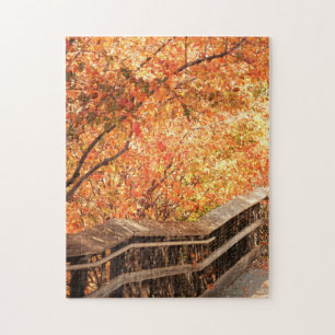 Puzzle Couleurs Chaudes Personnalisées d'Automne