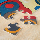 Puzzle Couleurs chaudes psychédéliques (Côté)