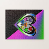 Puzzle Couleurs d'amour (Horizontal)
