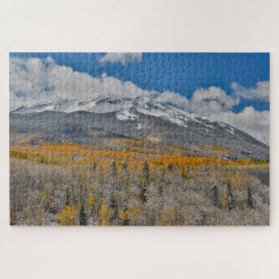 Puzzle Couleurs d'automne Aspens &   Montagnes Rocheuses,