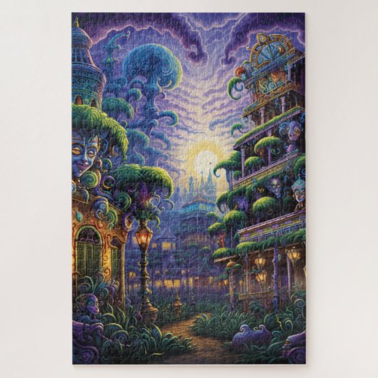 Puzzle Couleurs de Fantasy Mardi Gras (Vertical)