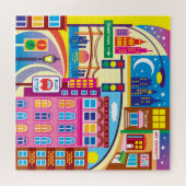 Puzzle Couleurs de la ville (Horizontal)