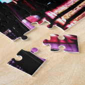 Puzzle Couleurs de néon rose rétro Skett Fun Wild Citysca (Côté)