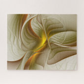 Puzzle Couleurs des métaux précieux, art fractal Abstrait (Horizontal)