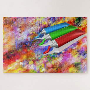 Puzzle Couleurs des peintres