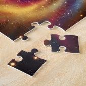 Puzzle Couleurs d'indigo radiant cosmique de l'infini (Côté)