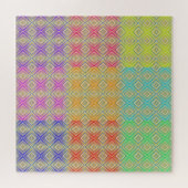 Puzzle Couleurs Du Motif Diamant Alternative Rainbow (Horizontal)