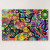 Puzzle Couleurs papillon (Horizontal)