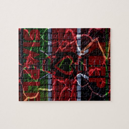 Puzzle Couleurs rasta (Horizontal)