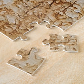 Puzzle Couleurs rustiques entrelacées dans une texture mé (Côté)