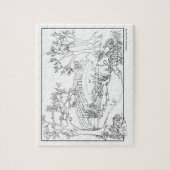 Puzzle COULEZ-MOI ! Créez votre propre objet cadeau uniqu (Vertical)