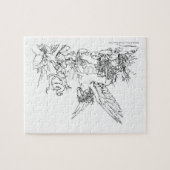 Puzzle COULEZ-MOI ! Créez votre propre objet cadeau uniqu (Horizontal)