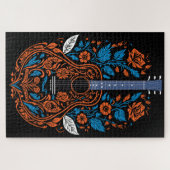 Puzzle Country Guitare Art (Horizontal)