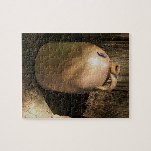 Puzzle Country Wine Jug (Horizontal)