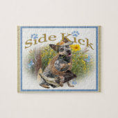 Puzzle Coup-de-pied australien de côté de chien de bétail (Horizontal)